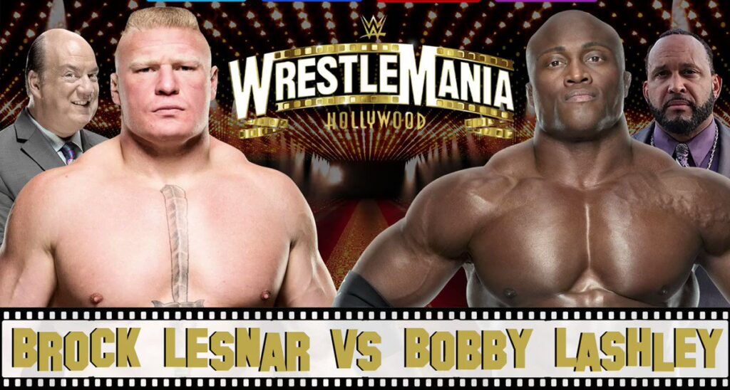 Lashley vs Lesnar